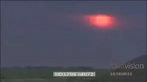 Nature scene Liuwa plains Pinkish sunset