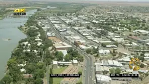 AERIAL Upington is a town founded in 1873 and located in the Northern Cape province of.