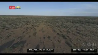 Aerial Drone over bushveld