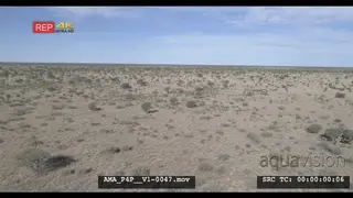Aerial Drone over bushveld