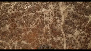 Drone Aerials of dry Northern Botswana during September.