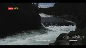 Yellowstone River just above upper falls