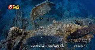A close up of the Blast destruction on a Bren Carrier MK11 tank, on the Thistlegorm…