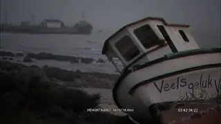 Scenic's of Shipwrecks with harbour in the BG and Bouy's floating in the distance.