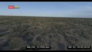 Aerial Drone Establishing shot over bushveld